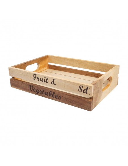 Rustic Fruit and Veg Crate