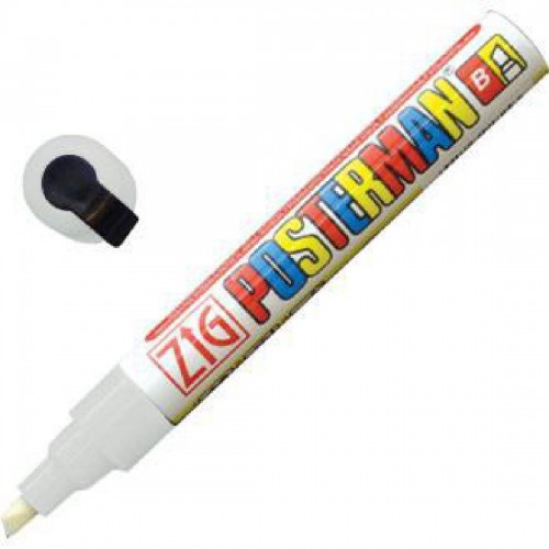 Zig Posterman All Weather Marker - 6mmLine