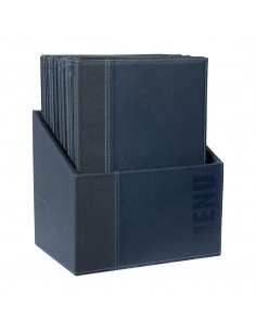 Contemporary Menu Holder Set - A4 2