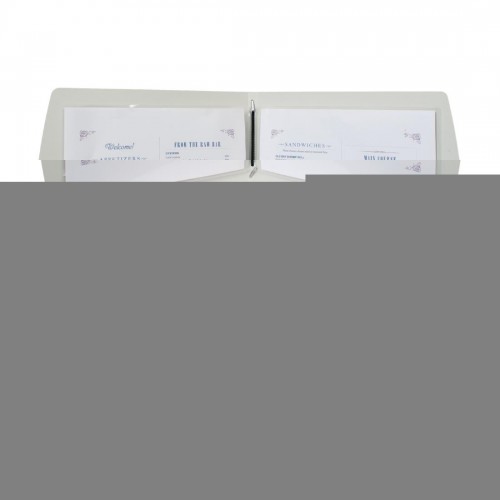 Securit Rio A4 Menu Holder Black