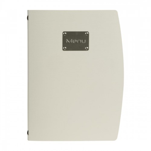 Securit Rio A4 Menu Holder Silver