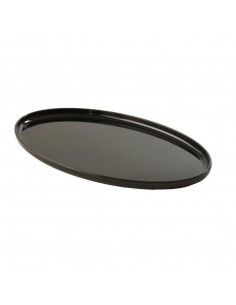 Small Black Oval Tray