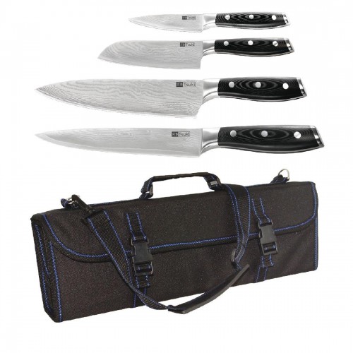 Tsuki Tsuki 4 Piece Knife Set and Case - S704