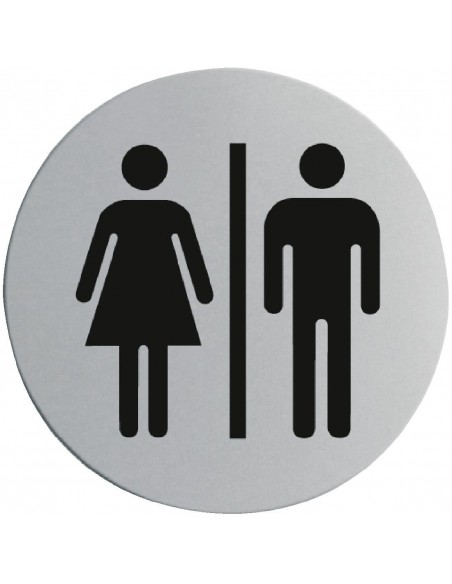 Stainless Steel Door Sign - Ladies Gentlemen | U058 | Next Day Ca...