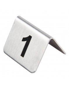 Stainless Steel Table Numbers 1-10 2