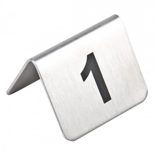 Stainless Steel Table Numbers 31-40