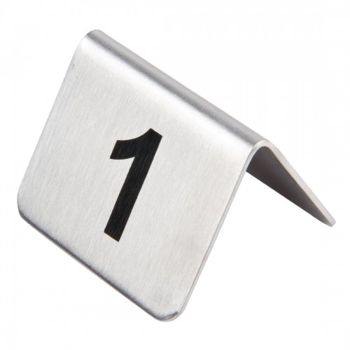 Stainless Steel Table Numbers 31-40