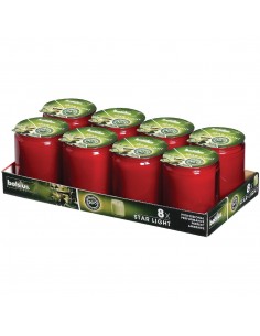 Starlight Jar Candle Red 2