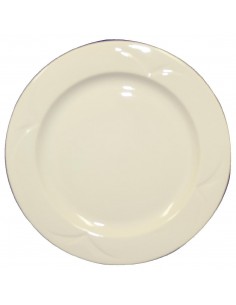 Steelite Manhattan Bianco Round Plates 202mm