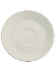 Steelite Manhattan Bianco Stacking Saucers 152mm