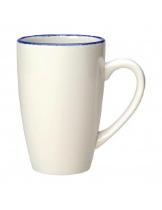 Steelite Blue Dapple Mugs Quench 10oz 285ml