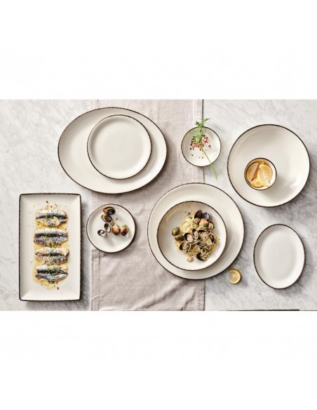 Steelite Charcoal Dapple Coupe Bowls 290mm