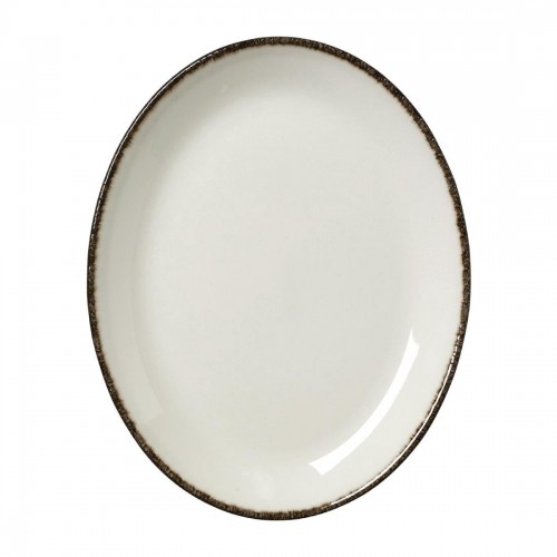 Steelite Charcoal Dapple Oval Coupe Plates 202mm