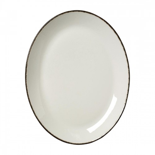 Steelite Charcoal Dapple Oval Coupe Plates 305mm