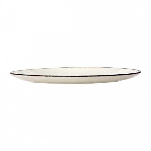 Steelite Charcoal Dapple Oval Coupe Plates 342mm