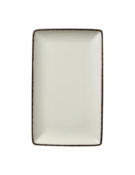 Steelite Charcoal Dapple Rectangle One Plates 270 x 167mm