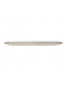 Steelite Charcoal Dapple Rectangle Three Plates 330 x 190mm 2