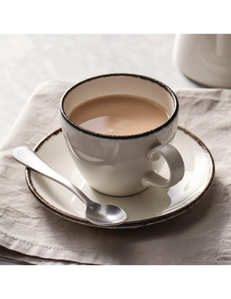 Steelite Charcoal Dapple Saucers 150mm