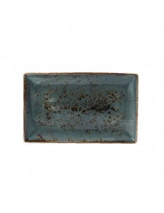 Steelite Craft Blue Rectangular Platters 270x 167mm