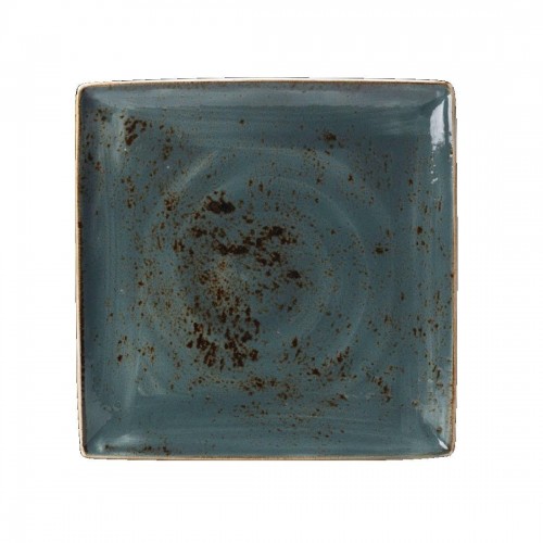 Steelite Craft Blue Square Platters 270mm