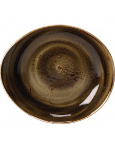 Steelite Craft Brown Freestyle Bowls 180mm