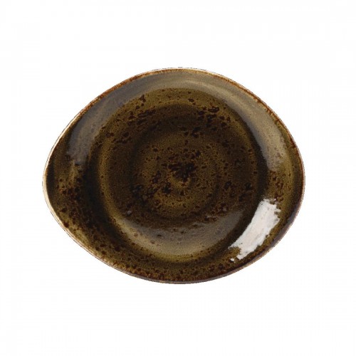 Steelite Craft Brown Freestyle Plates 255mm