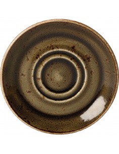 Steelite Craft Brown Saucers 117mm
