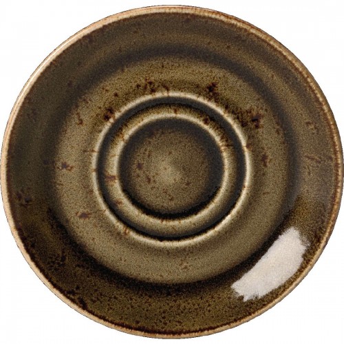 Steelite Craft Brown Saucers 117mm