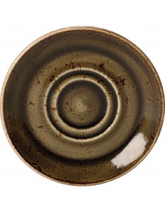 Steelite Craft Brown Saucers 145mm