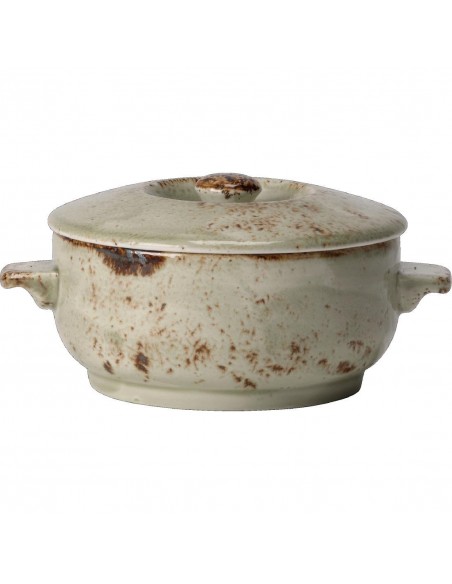 Steelite Craft Green Casserole Lids