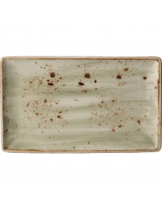 Steelite Craft Green Rectangular Platters 270x 167mm