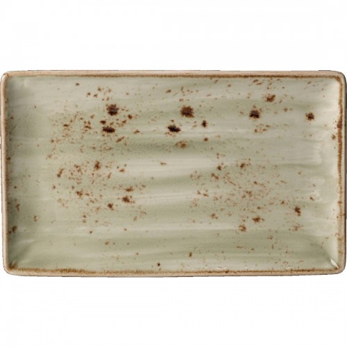 Steelite Craft Green Rectangular Platters 270x 167mm