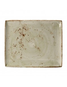 Steelite Craft Green Rectangular Platters 330x 270mm