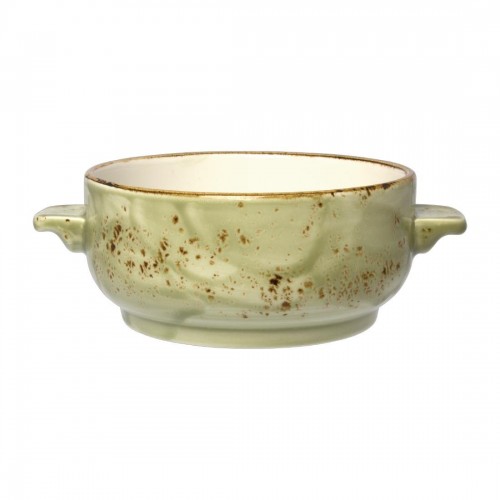 Steelite Craft Green Soup Casserole Bowls 425ml