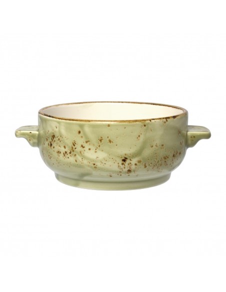 Steelite Craft Green Soup Casserole Bowls 425ml