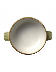 Steelite Craft Green Soup Casserole Bowls 425ml 2