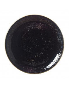 Steelite Craft Liquorice Coupe Plates 300mm