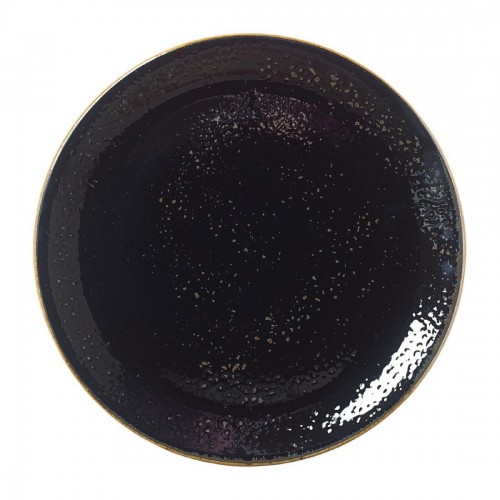 Steelite Craft Liquorice Coupe Plates 300mm