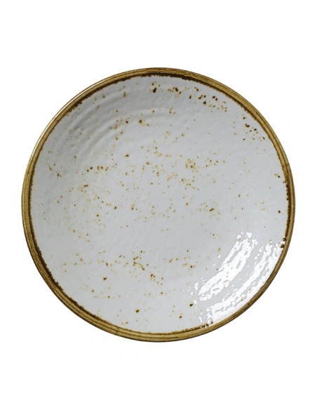 Steelite Craft Melamine Coupe Plates White 210mm