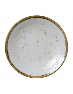 Steelite Craft Melamine Coupe Plates White 254mm