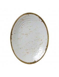 Steelite Craft Melamine Oval Plates White 260mm
