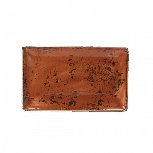 Steelite Craft Terracotta Rectangular Platters 270mm