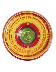 Steelite Hot Cha Cha Round Melamine Platter 475mm - V509