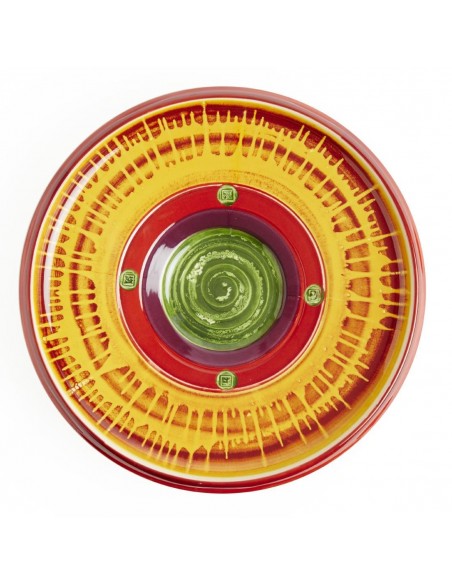 Steelite Hot Cha Cha Round Melamine Platter 475mm - V509