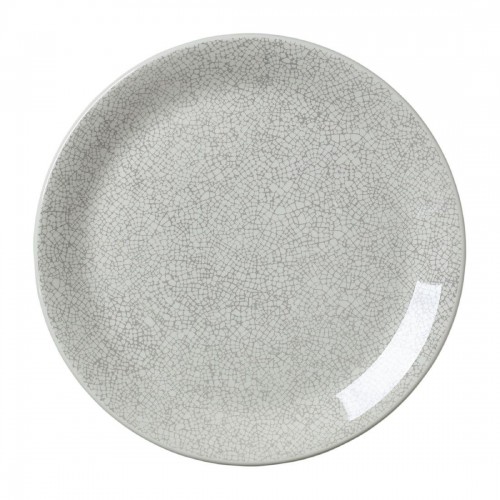 Steelite Ink Crackle Grey Coupe Plates 253mm