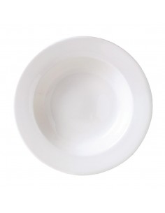 Steelite Monaco White Mandarin Soup Plates 222mm