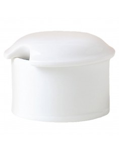 Steelite Monaco White Mustard Dipper Pots