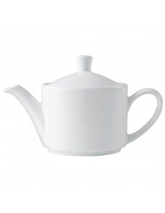 Steelite Monaco White Vogue Teapots 852ml