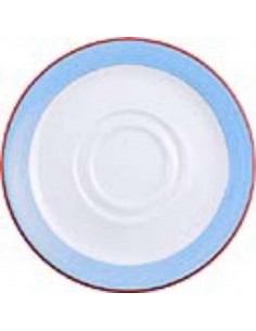 Steelite Rio Blue Saucers 145mm