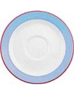 Steelite Rio Blue Saucers 150mm